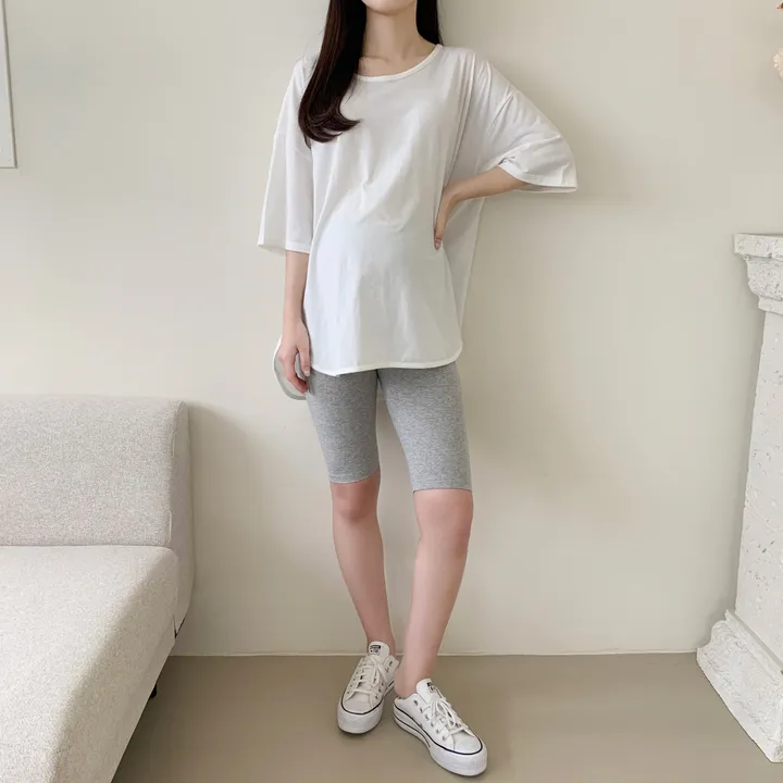 국내제작 5부 임산부레깅스 면 40수 상세 이미지 43