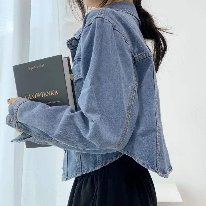 [💥최저가/청자켓 모음전 5종💥 봄 가을 신상 라인 스티치 포켓 크롭 숏 롱 후드 청자켓 모음전 상세 이미지 47