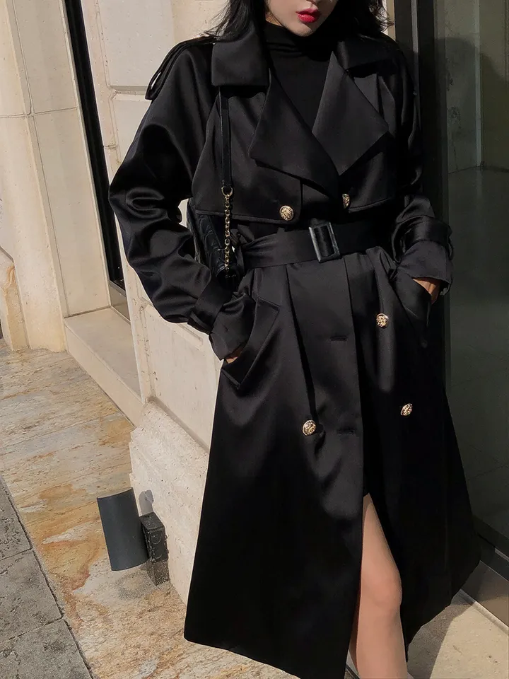 [🖤자체제작🚀바로발송]하이퀄리티 무드 트렌치 코트 상세 이미지 21