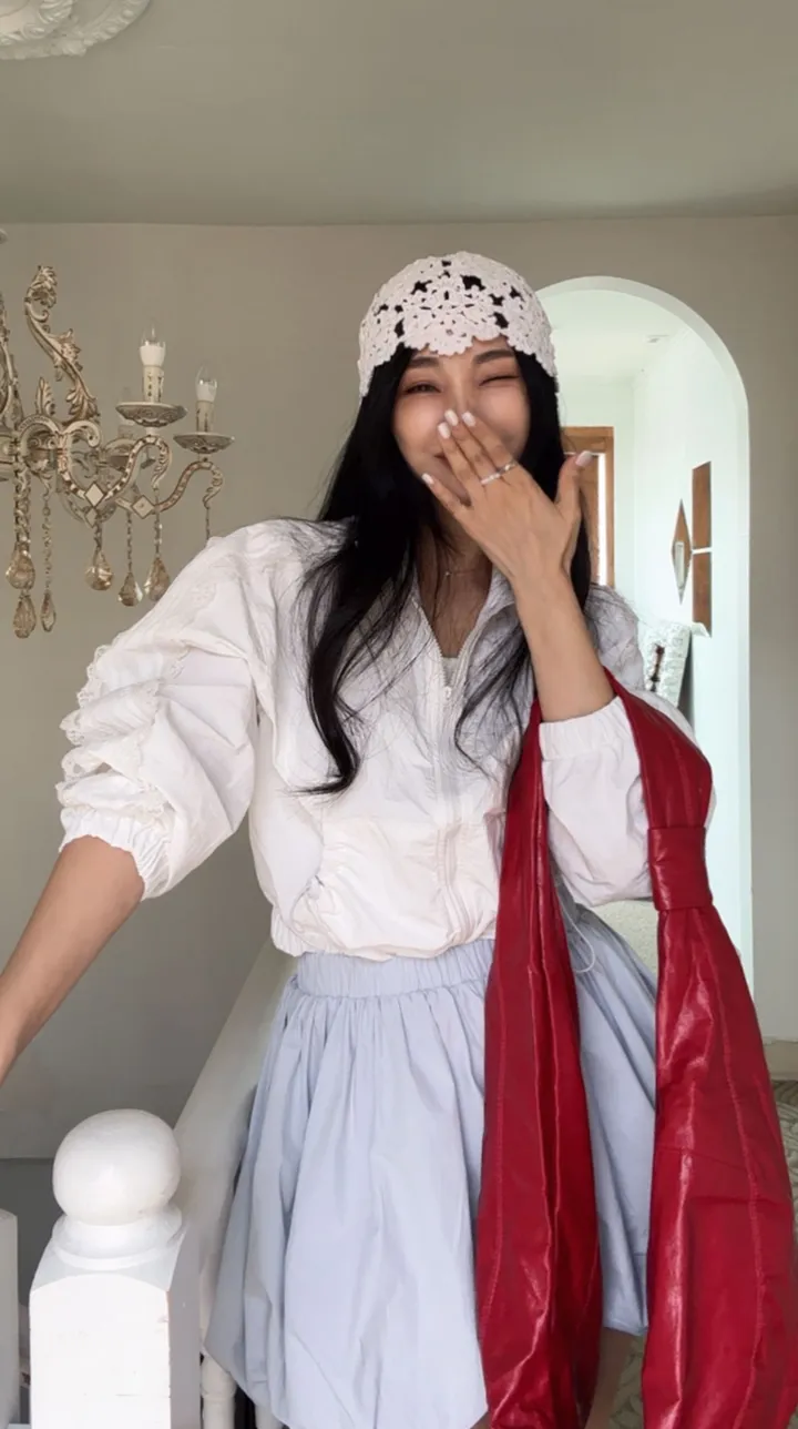 간절기 화이트레이스라인점퍼 상세 이미지 14