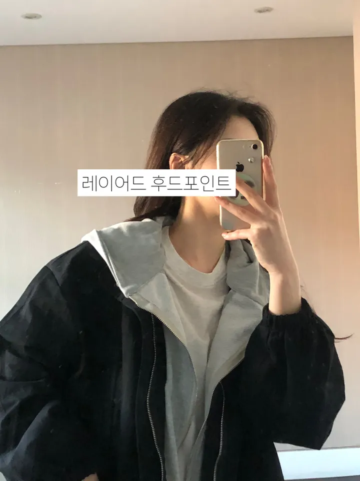[최저가보장/후드탈부착!] 루즈핏 후드 레이어드 야상 점퍼 누빔 안감있음 -2colo 상세 이미지 20