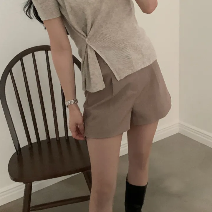 단독판매 [벨트SET/말라핏!] 말라보여, 무브 반바지 숏팬츠 슬랙스 - 4color 상세 이미지 15
