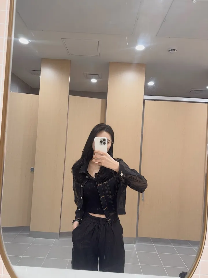 ⚡️블랙 당일⚡️스티치 시스루 썸머 자켓 상세 이미지 24