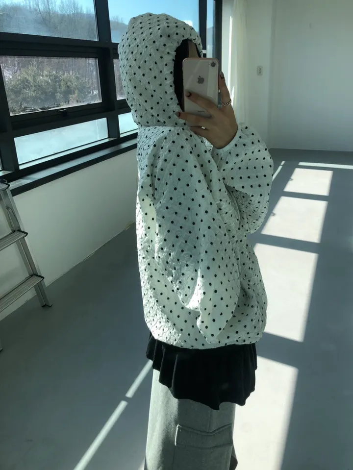 도트후드바람막이 (2color) 상세 이미지 65