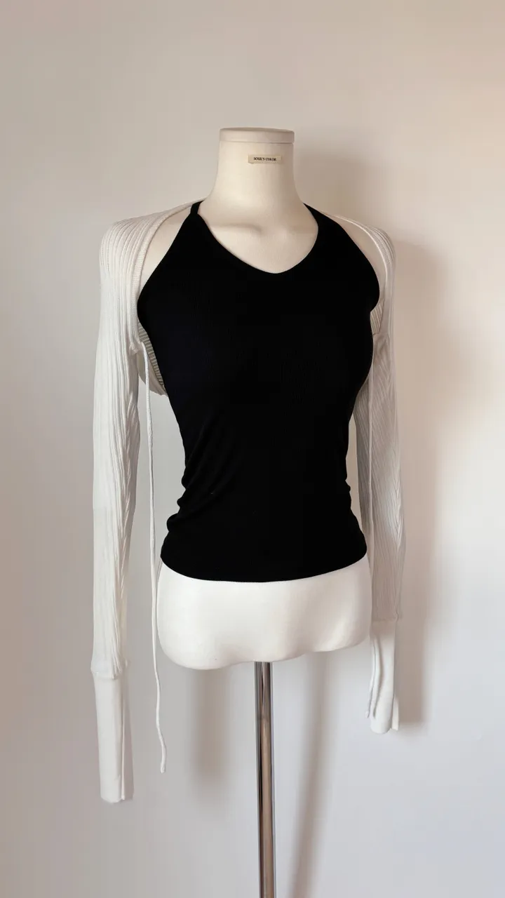 [MADE] Ribbed cool knit bolero (4color) 상세 이미지 18