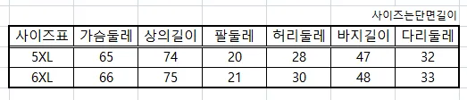 ((당일출고)) 빅사이즈잠옷 4XL 5XL  6XL   캐릭터잠옷 여름빅사이즈잠옷 상세 이미지 17