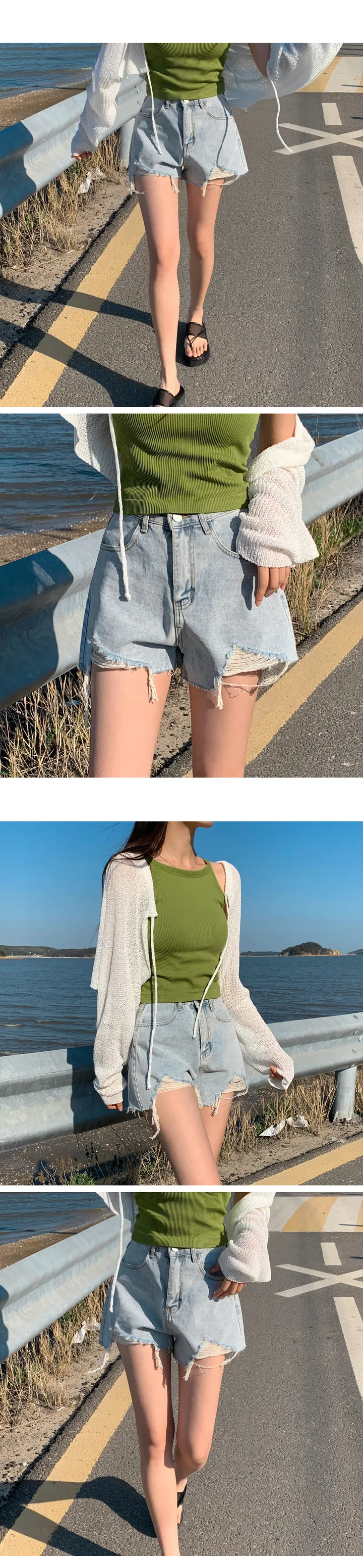 [살안타템🎀여리핏] 하니 부클 볼레로 가디건 7color 상세 이미지 9