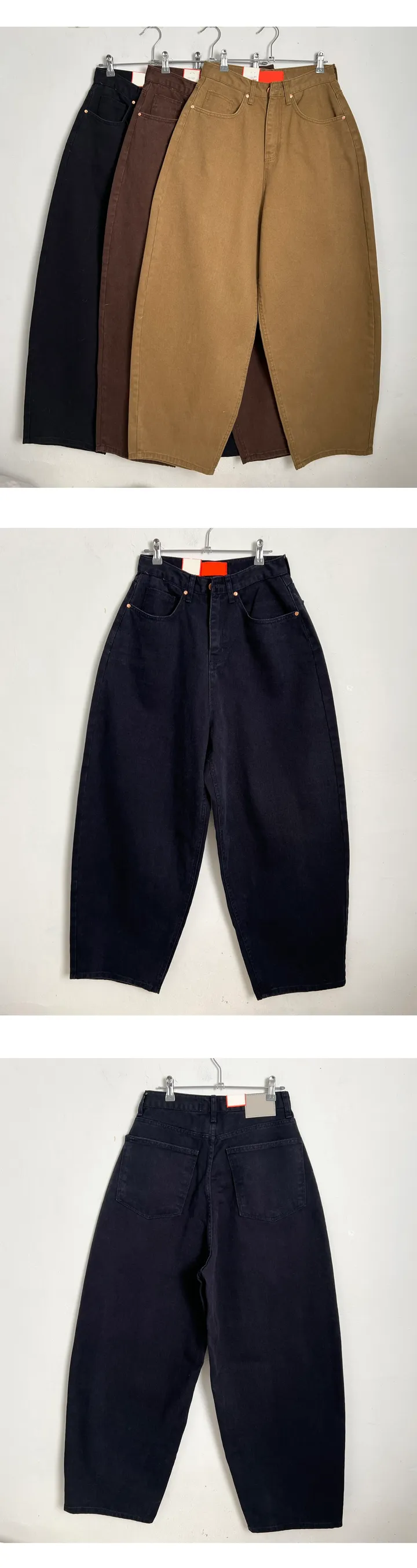 mega twill cotton wide pants 상세 이미지 24