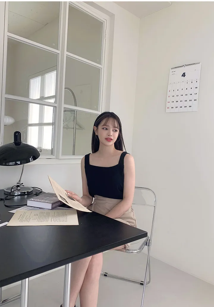 [44-120] [4만1천장 돌파♥] 데이픈 블라우스 나시(기본/크롭) 상세 이미지 159