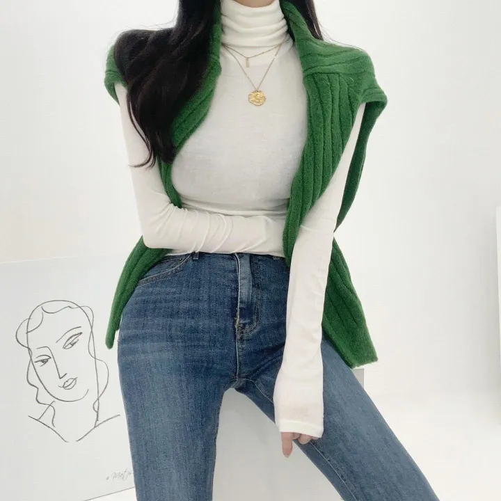 *후기보장*[고퀄필수템/핏보장] 피치기모! 쫀쫀보들 스판슬림 잔골지 목폴라 목티 기모티 상세 이미지 19