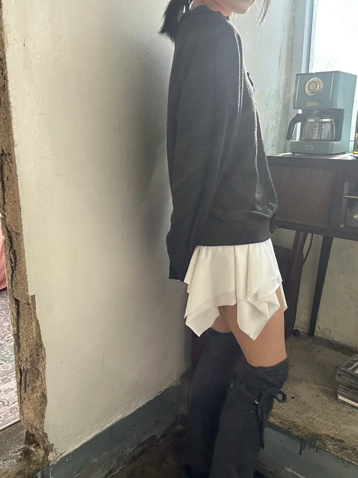 *추천* 빈티지 프릴 가디건 3color 상세 이미지 5