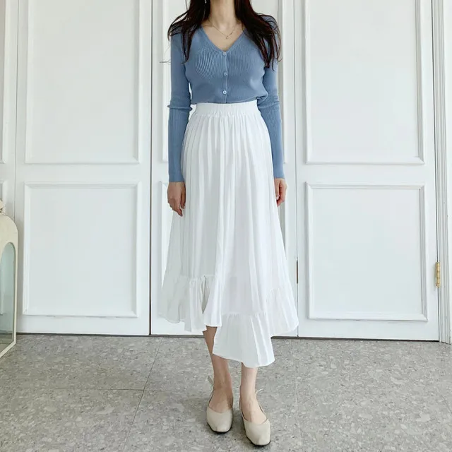 [묶음할인] 소프트 촉감 브이넥 글램핏 골지 가디건 ﻿아이보리 베이지 블랙 연두 소라 핑크 연보라 와인 카키 겨자 에메랄드 개강룩 새내기룩 봄 벚꽃룩 꽃놀이룩 개강여신 상세 이미지 79