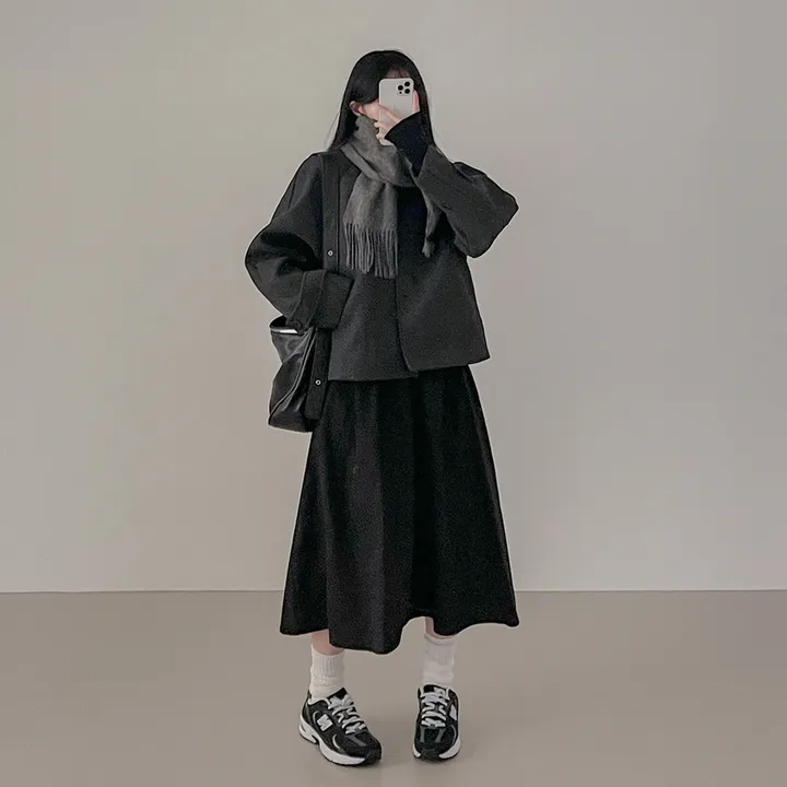 [데일리/클래식무드]카라 숏코트 상세 이미지 8