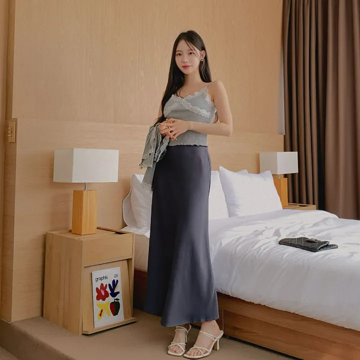[부분 당일배송🤍나시가디건set/벚꽃룩🌸] 슈디 레이스 끈나시 + 레이스 긴팔 골지 가디건 세트 데일리룩 데이트룩 벚꽃룩 발레코어 여리여리 여리핏 레이스가디건 레이스나시 상세 이미지 40