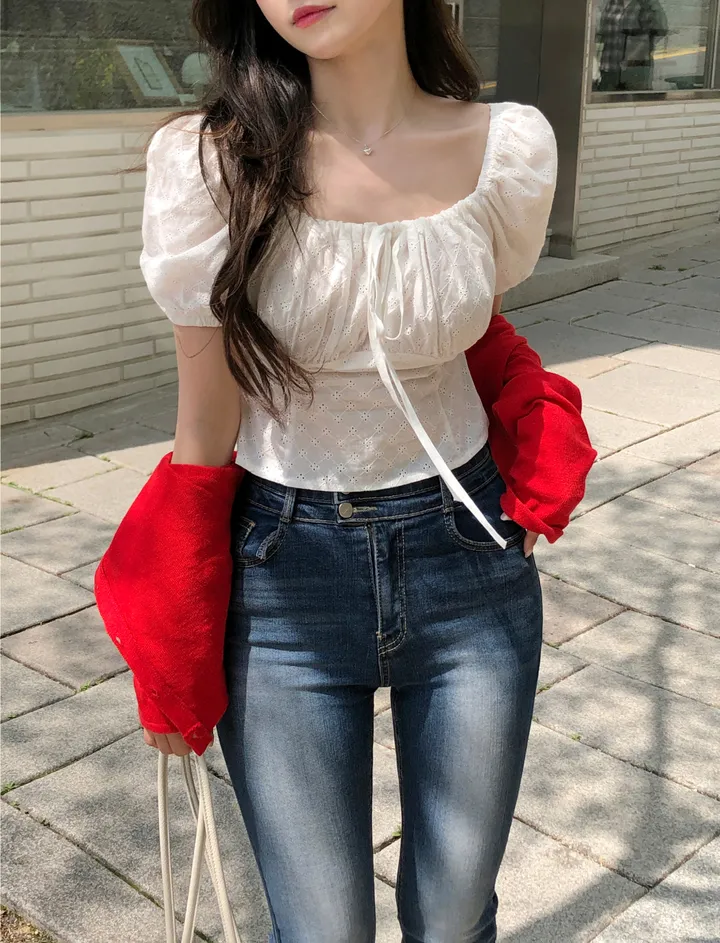 [살안타템/여름까지-] 애플 린넨 브이넥 가디건 (10color) 상세 이미지 19