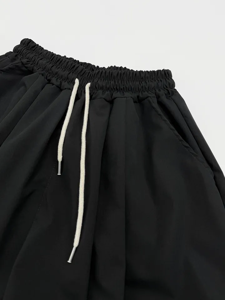 (UNISEX) 머니 나일론 더블 핀턱 스트링 벌룬 PT / 오버핏 와이드 밴딩 트레이닝 벌룬핏 팬츠 바지 와이드팬츠 벌룬팬츠 트레이닝팬츠 나일론팬츠 나일론바지 간절기 봄 여름 상세 이미지 36