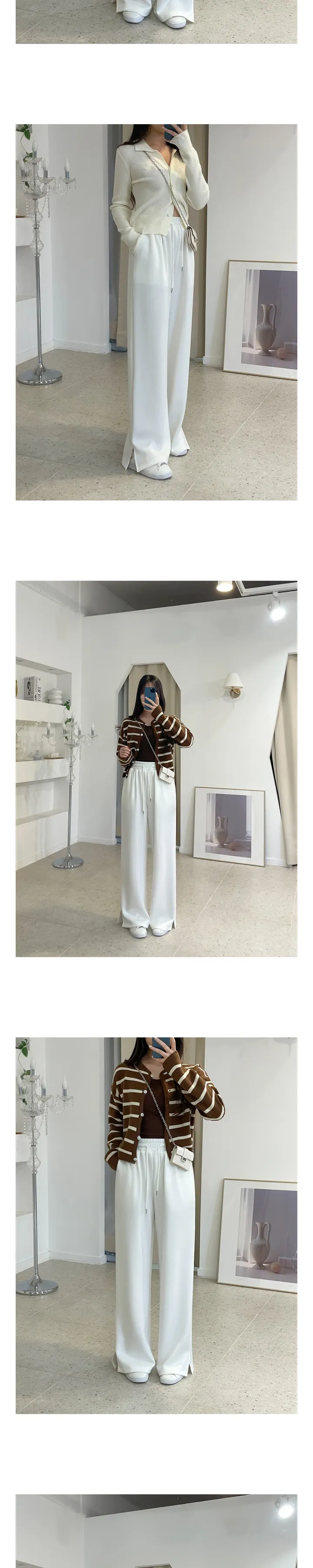 [숏/롱 ❣️원단미침❣️] 쿠디보 와이드 팬츠 상세 이미지 43