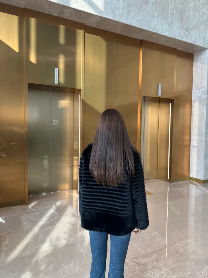 [최저가 보장] FF 페이크 밍크 카라 무스탕 코트 2color 상세 이미지 26