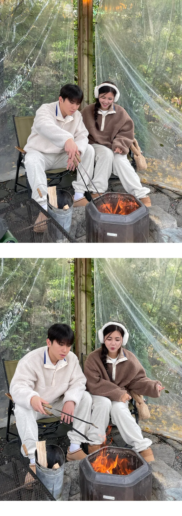 [UNISEX] 뽀글이 양털 아노락 맨투맨 (5col) 상세 이미지 20