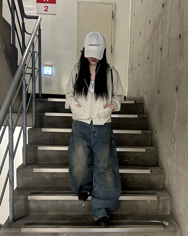 [🫧귀욤디테일/4계절착용가능!] 썸머 투웨이 도트 후드집업 - 3color 상세 이미지 36