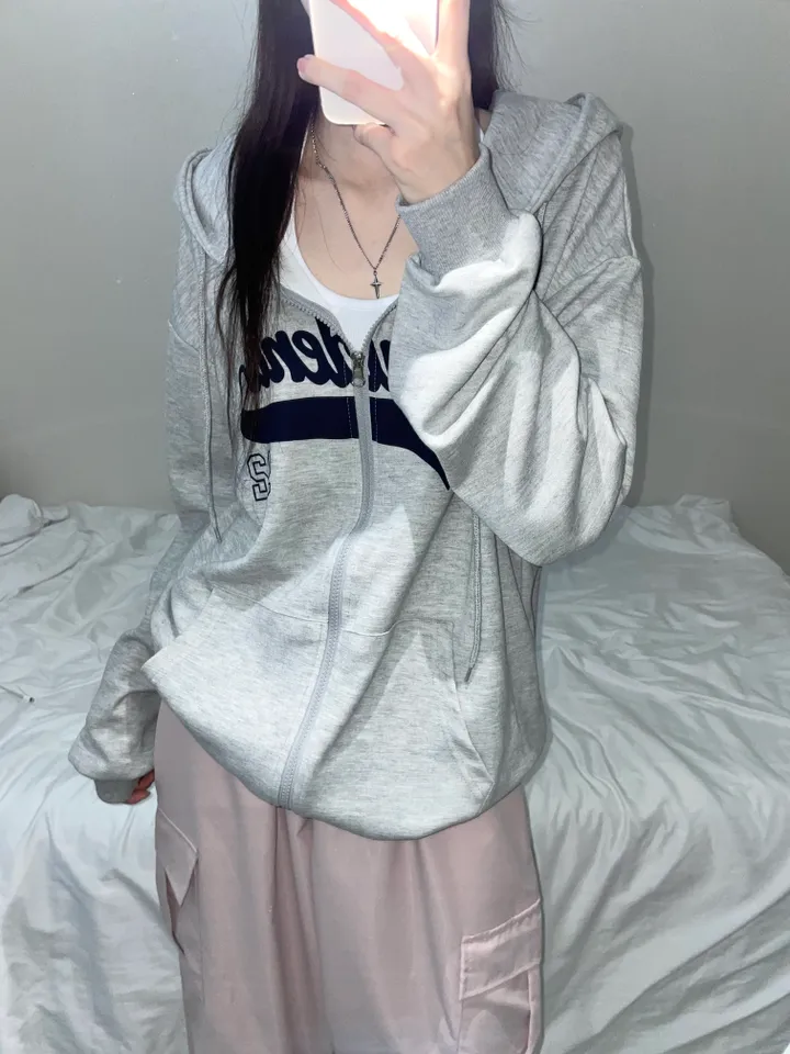 [unisex/쭈리] 디나 데일리 투웨이 오버핏 후드집업 (4color) 상세 이미지 18