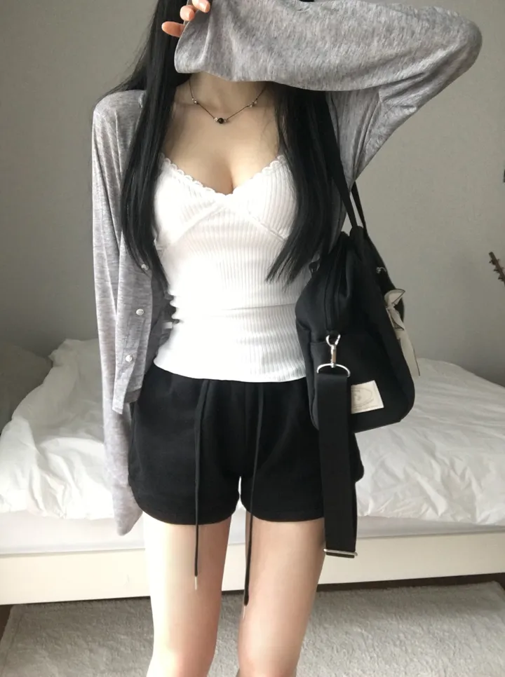 [리뷰극찬템/누적10000장] 보카시 찰랑 여리핏 루즈핏 가디건 상세 이미지 10