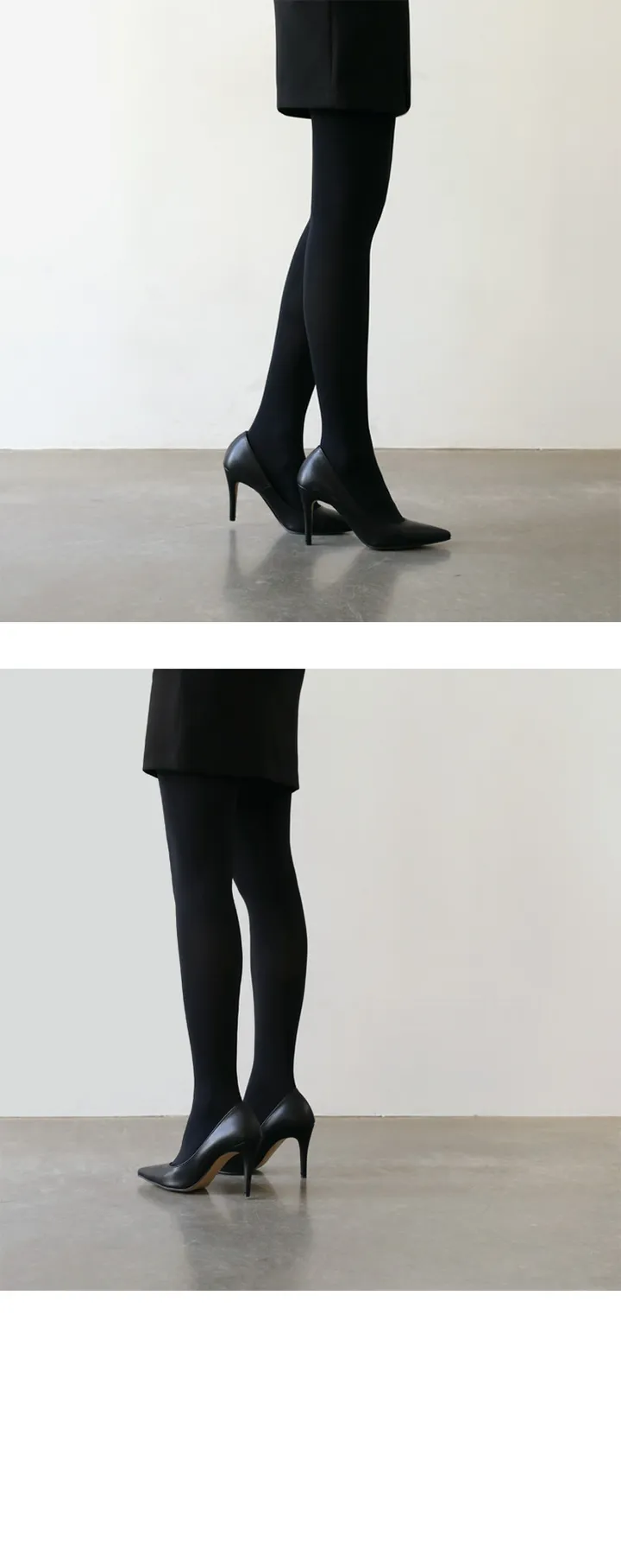 [베스트 재입고] 슬림 블랙 200D/220D 데니아 스타킹 / 2type 상세 이미지 9