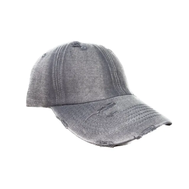 vintage damage washing cap 빈티지 데미지 워싱 무지 레트로 캡 모자 상세 이미지 4