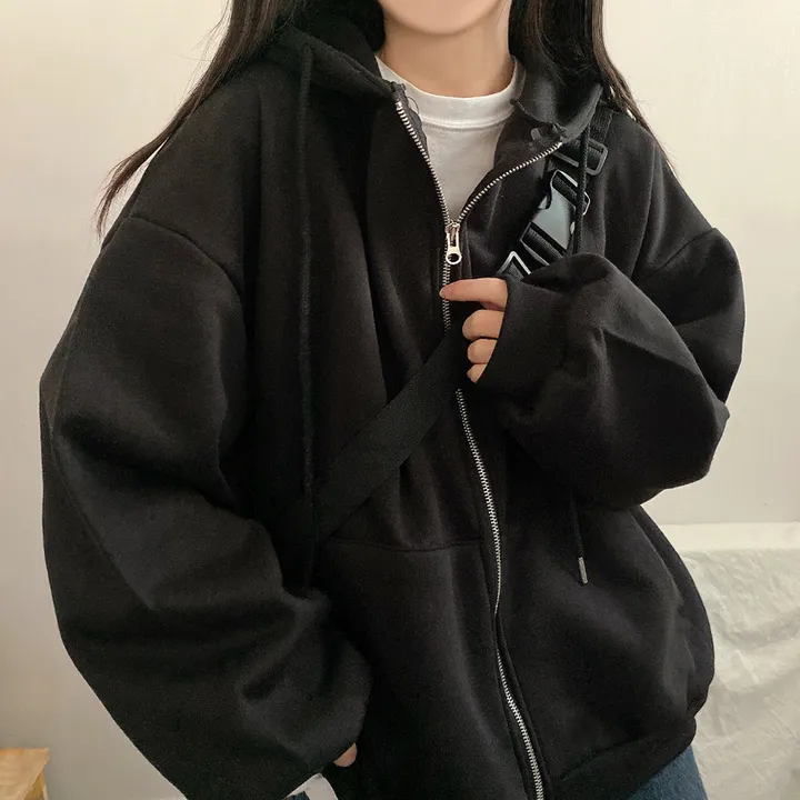 [기모/6color] 마일드 데일리 오버핏 투웨이 무지 후드집업 상세 이미지 31