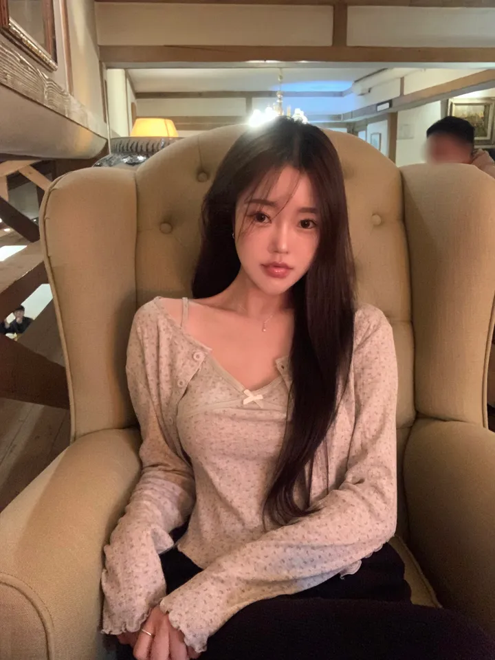 [*개말라핏/부유방커버] 플라워 펀칭 레이스 가디건 나시set-3col 상세 이미지 11