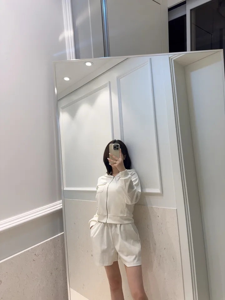(Daily line)25ss 분또 블랙비즈 후드집업숏팬츠set 3color 상세 이미지 11