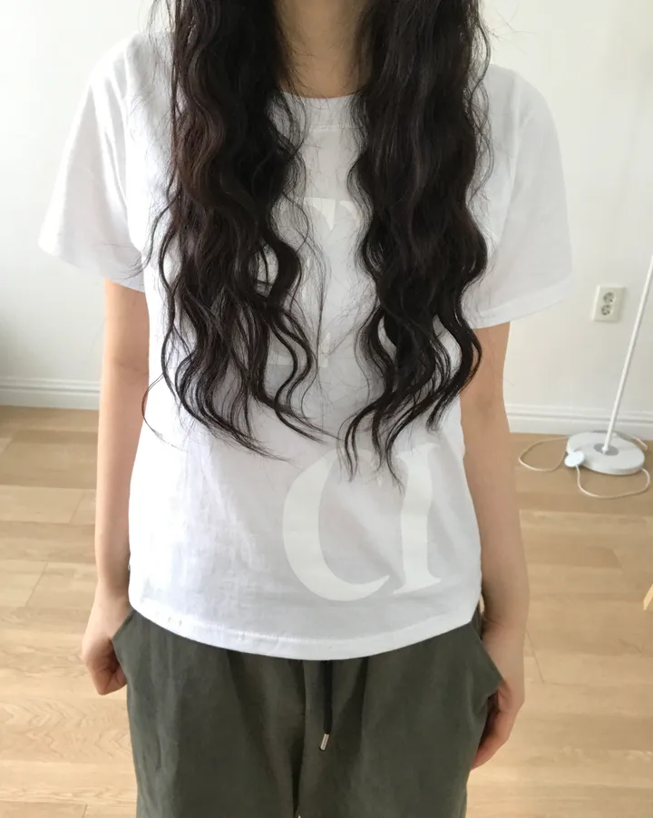 newy semi crop tee [2color] 상세 이미지 5