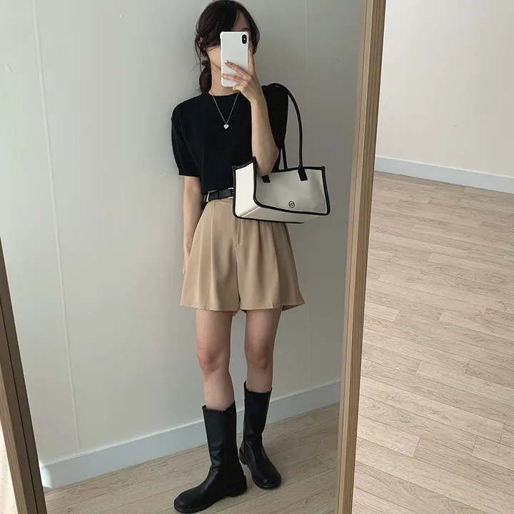 [ 샥출발*.* 데일리/9colors] 프루츠 라운드 반팔 니트 상세 이미지 27
