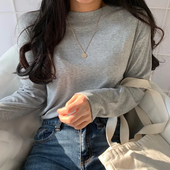 해질걱정 절대없는 베이글 긴팔티셔츠 5col 상세 이미지 28