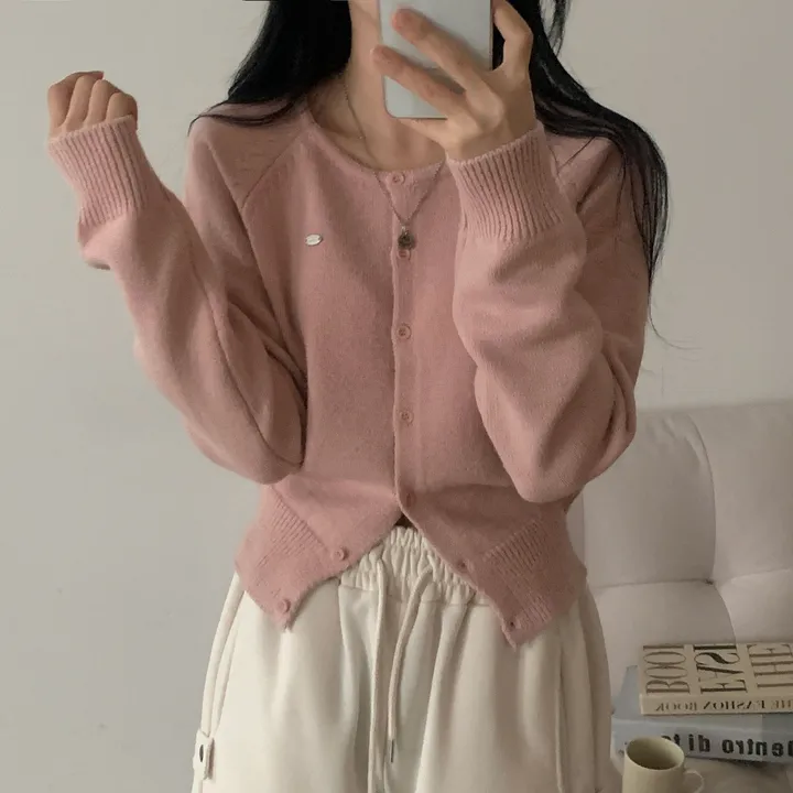 [후기보장🤍/Wool] 에버닌 펜던트 니트 가디건 - 7color 상세 이미지 12