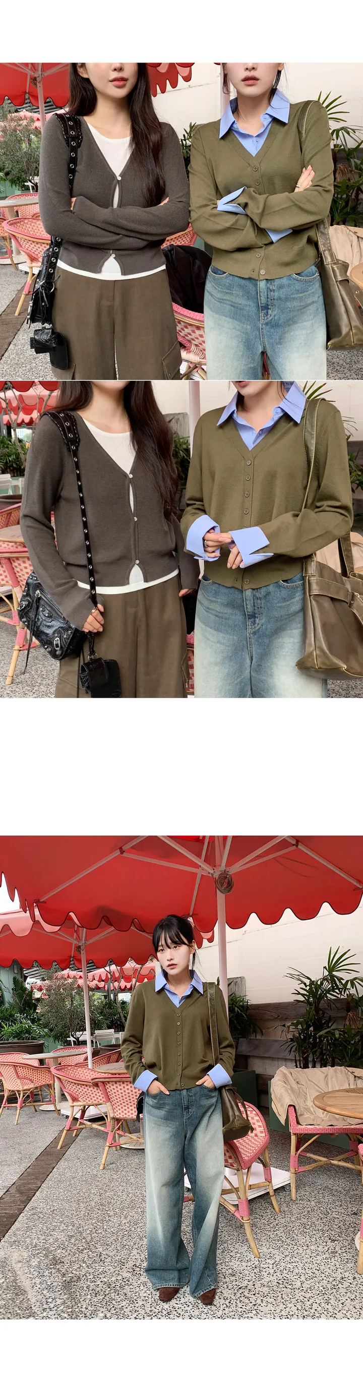 [일체형/코디완성템!강추♥]캐시셔츠버튼업가디건 상세 이미지 28