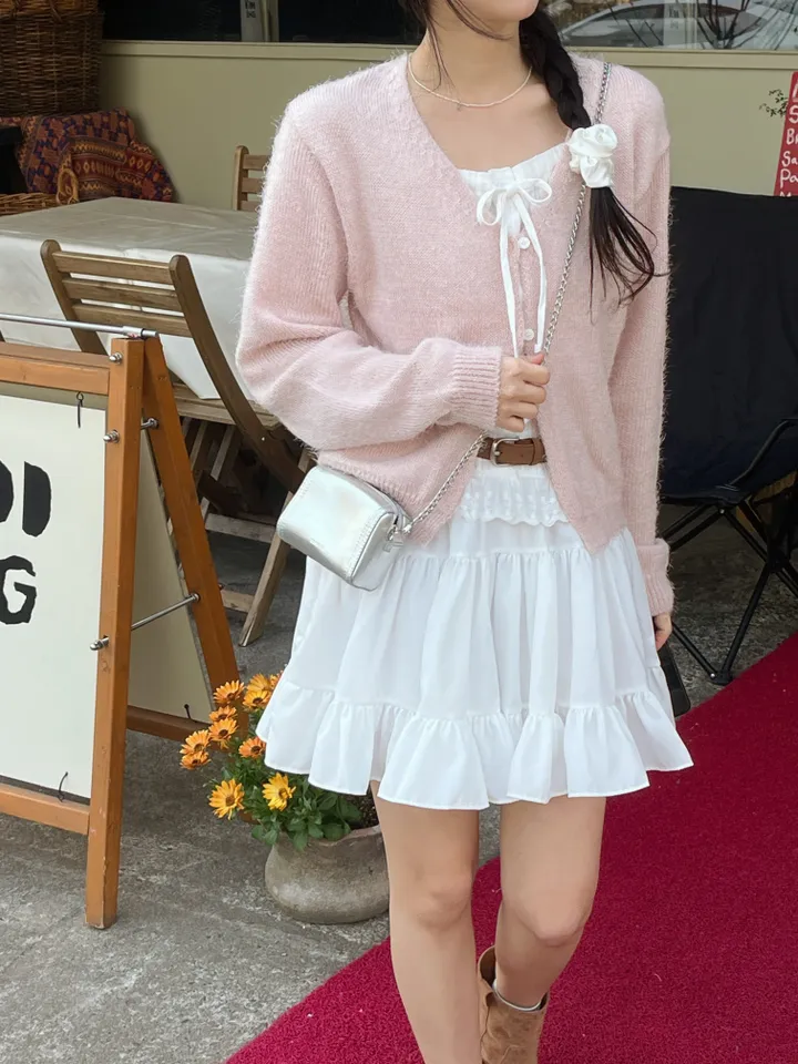 소니아 봄꽃 가디건 (4colors) 상세 이미지 10