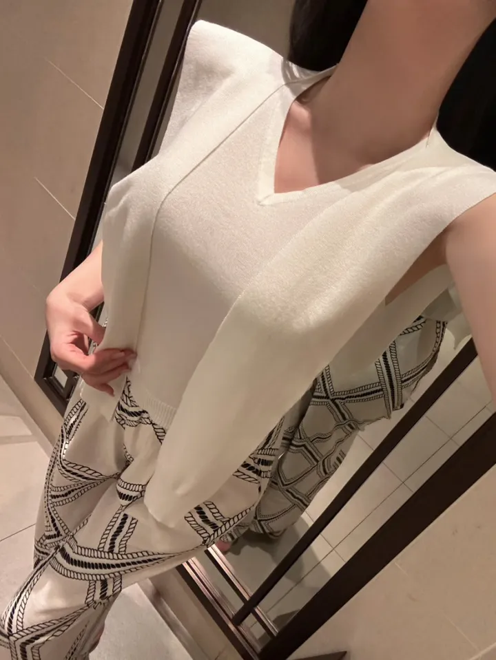 [ 숄SET ] 소프트 숄 브이넥니트 투피스세트 (3color) 상세 이미지 15