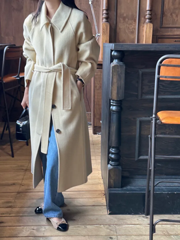 💗겨울신상/핸드메이드🛒💗 히든 핸드메이드 롱코트 (4color) 상세 이미지 10