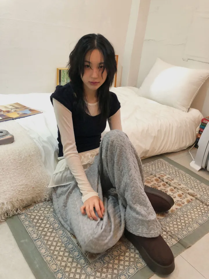 콘차 레이어드 시스루 티셔츠 상세 이미지 34