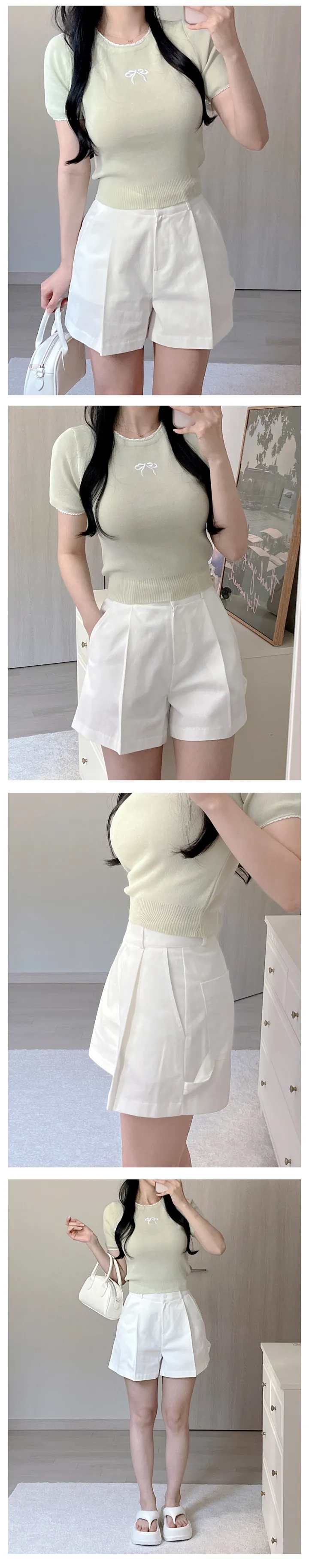 値下！1回着用AT LAST & CO. ベージュショーツ　2タック　30 値下！1回着用AT LAST & CO. ベージュショーツ 2タック 30