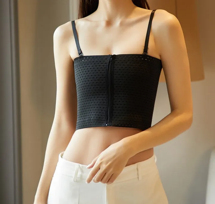 *당일발송*앞지퍼 가슴압박브라/압박밴드/가슴작아보이는브라/미니마이저/하이서포트/압박붕대/한복속옷/가슴수술후브라/보정브라/앞지퍼스포츠브라/처진가슴/처짐방지 상세 이미지 8