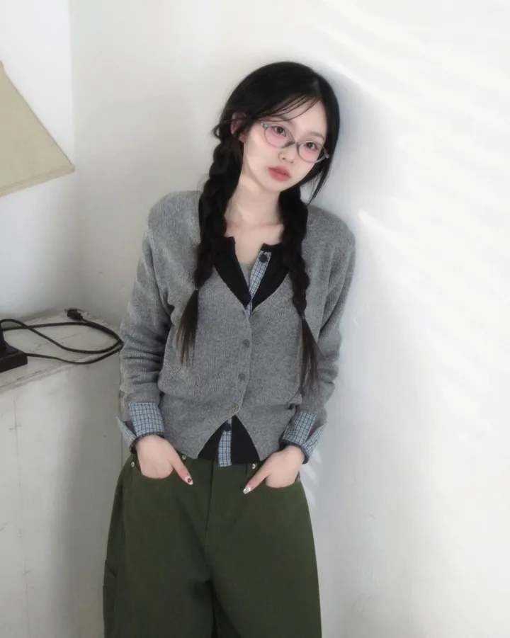 [봄신상/5col] mango v-neck knit cd 상세 이미지 15
