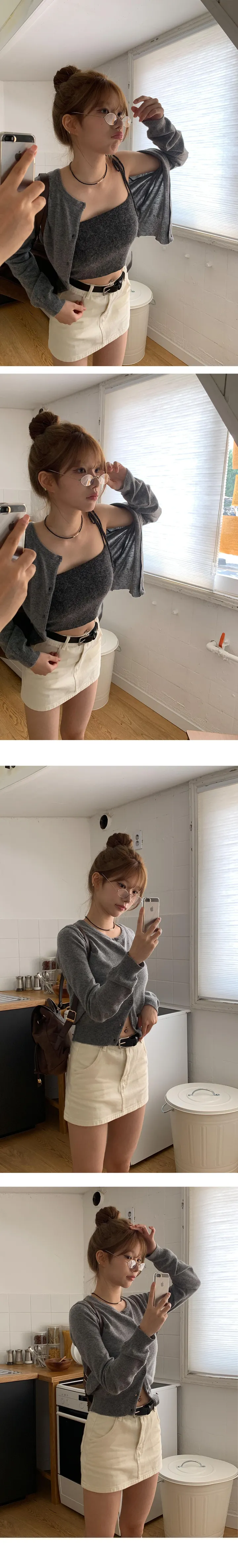 [봄신상🧶] molly 라운드 가디건-12color 상세 이미지 27