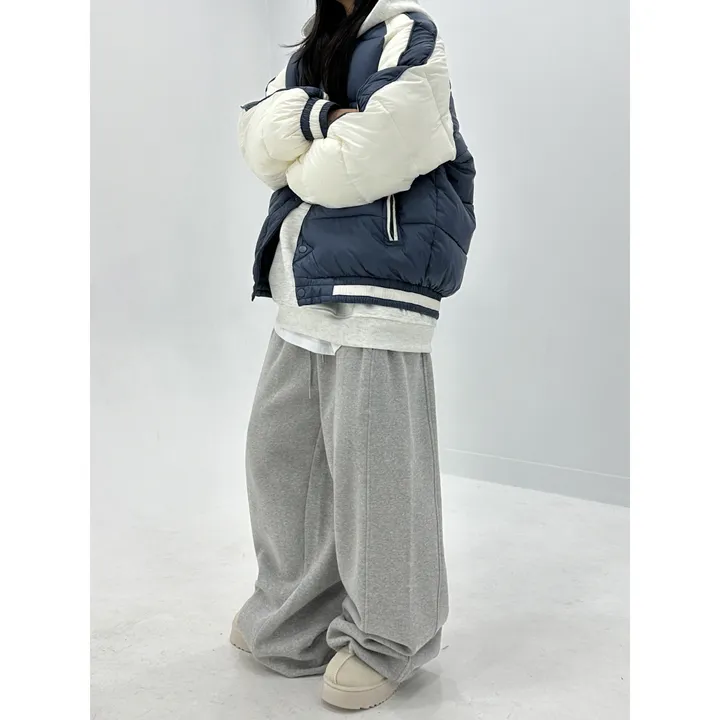 ❤️‍🔥누적판매8,000 돌파 기념❤️‍🔥[UNISEX/기모 ver.🤧/소장추천!]럽 올 컬러 와이드 스트링 트레이닝 팬츠(5color) 상세 이미지 96