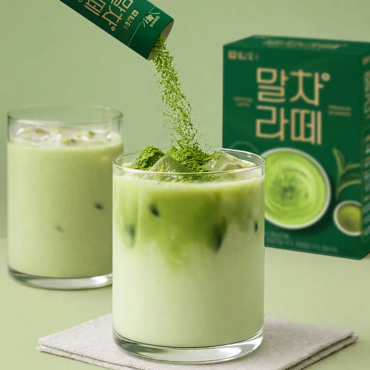 담터스토어 🍀부담없는 체험용🍀담터 말차라떼 (7T/20T) - 에이블리 스토어