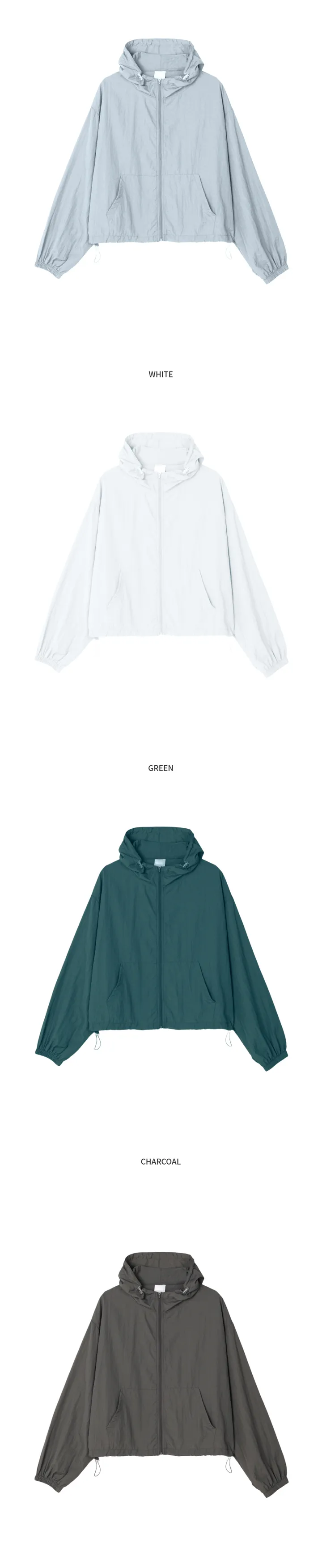 [ 당일발송 ] 후드 바람막이 점퍼 (5 color) 상세 이미지 24