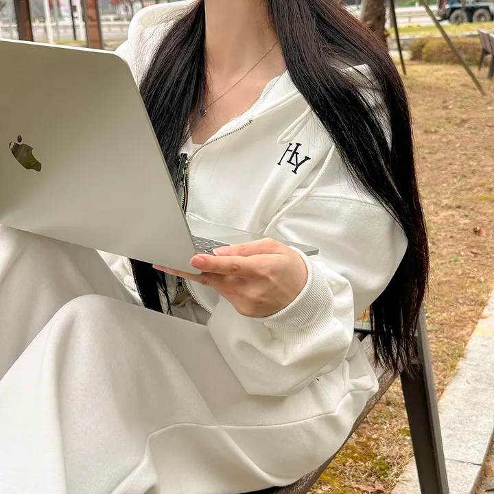 [3단기모ver/허리잘록핏/고퀄][MADE] 기모 델론 아방핏 투웨이 후드집업 기모후드집업 기모후드 상세 이미지 21