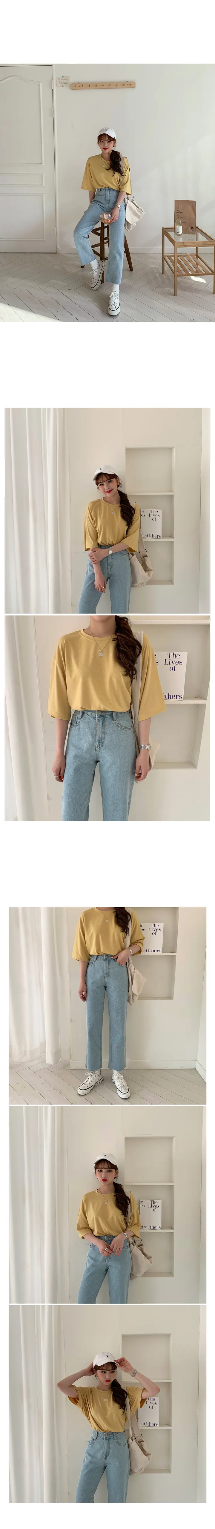 '당일발송'[landmade]인생핏키작녀썸머데님일자팬츠 (2color)'S-XL사이즈' 상세 이미지 71