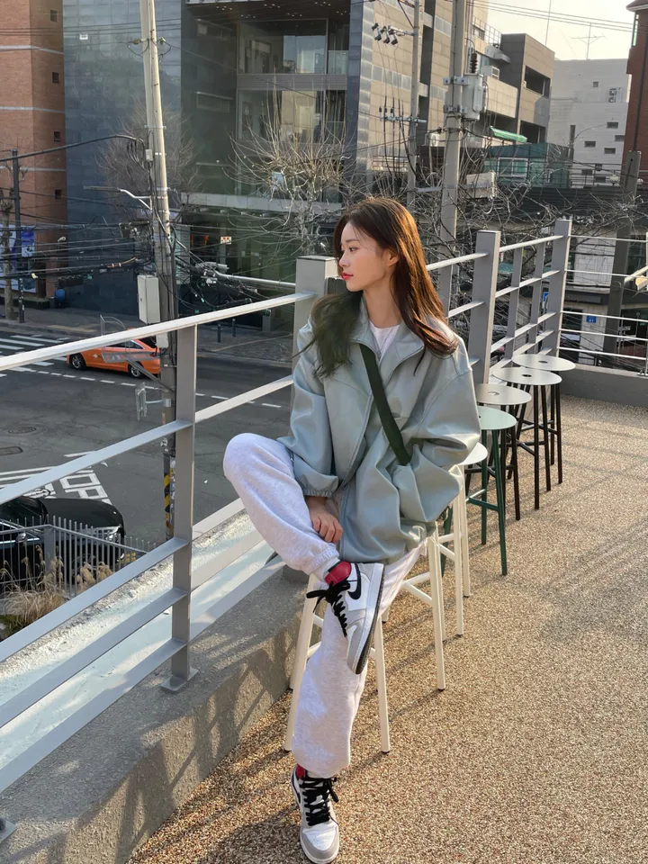 [주문폭주/MADE] 남녀공용 로제 오버핏 레더자켓 상세 이미지 131